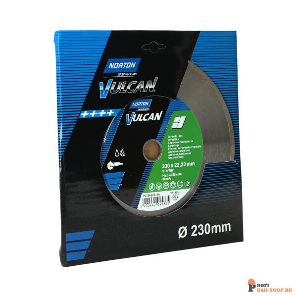 nortonschleifmittel/NORTON_schleifmittel_70184625184 Diamond Blade Norton Vulcan TILE 23x22.23 5x1.8_150806